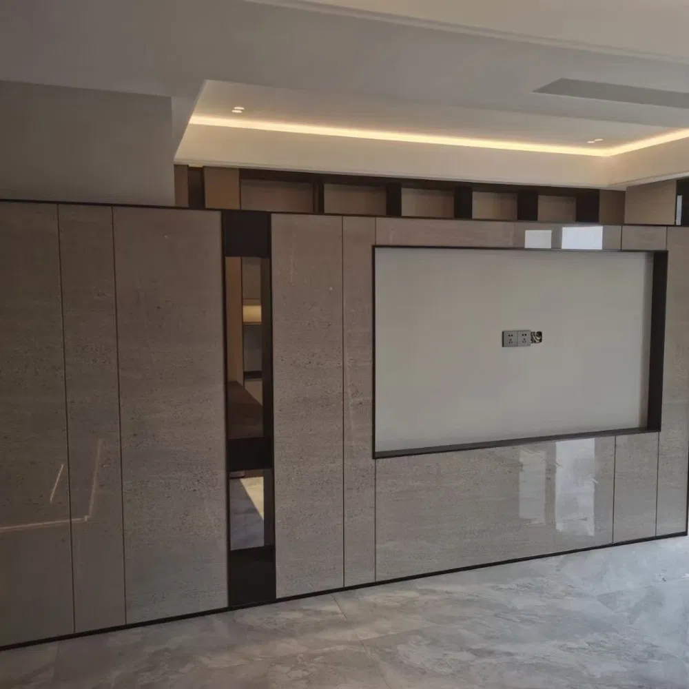 Environmentally Friendly Customizable PP Pellets Artificial Marble for Office Feature Wall