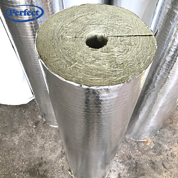 Rock Wool Blanket Rockwool Blanket Rock Wool Blanket Stitched with Wire Mesh Heat Insulation