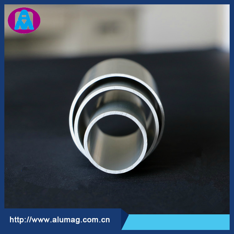 Color Anodized Thin Wall Aluminum Tubing/Tube& Pipe/Piping for Industrial Aluminium Extrusion Profile