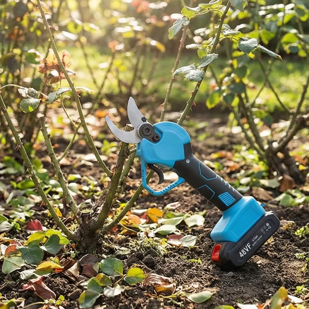 Электрические садовые ножницы Leckin 500W для обрезки