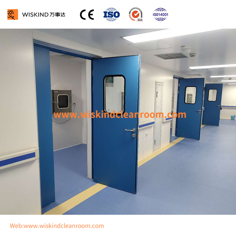 50mm/75mm/100mm/150mm Rockwool/PU/EPS/Aluminum Honeycomb/Paper Honeycomb Cleanroom Panel for Pharmaceutical