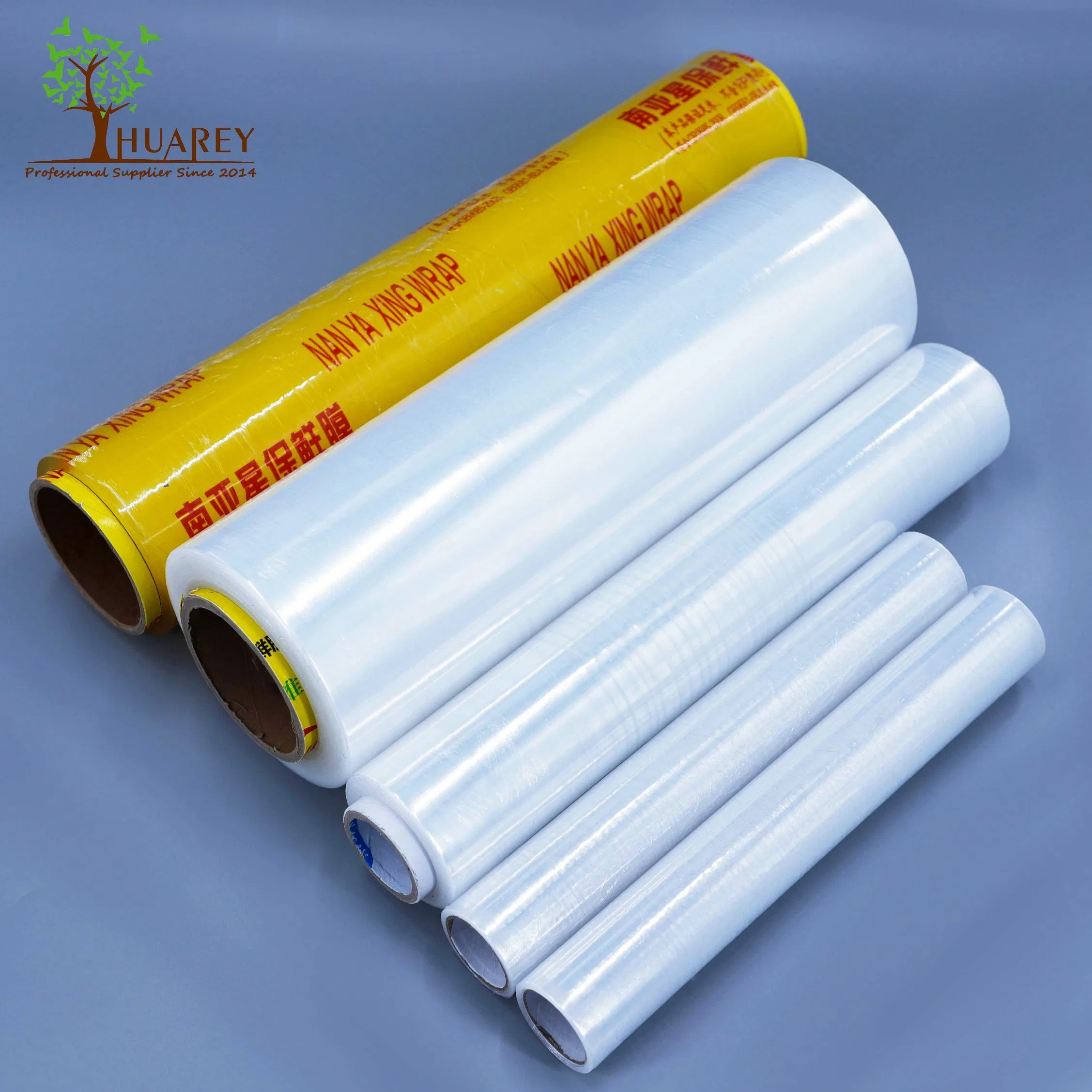 PE PVC Cling Film on Roll Food Hotel Kitchen Use Best Fresh