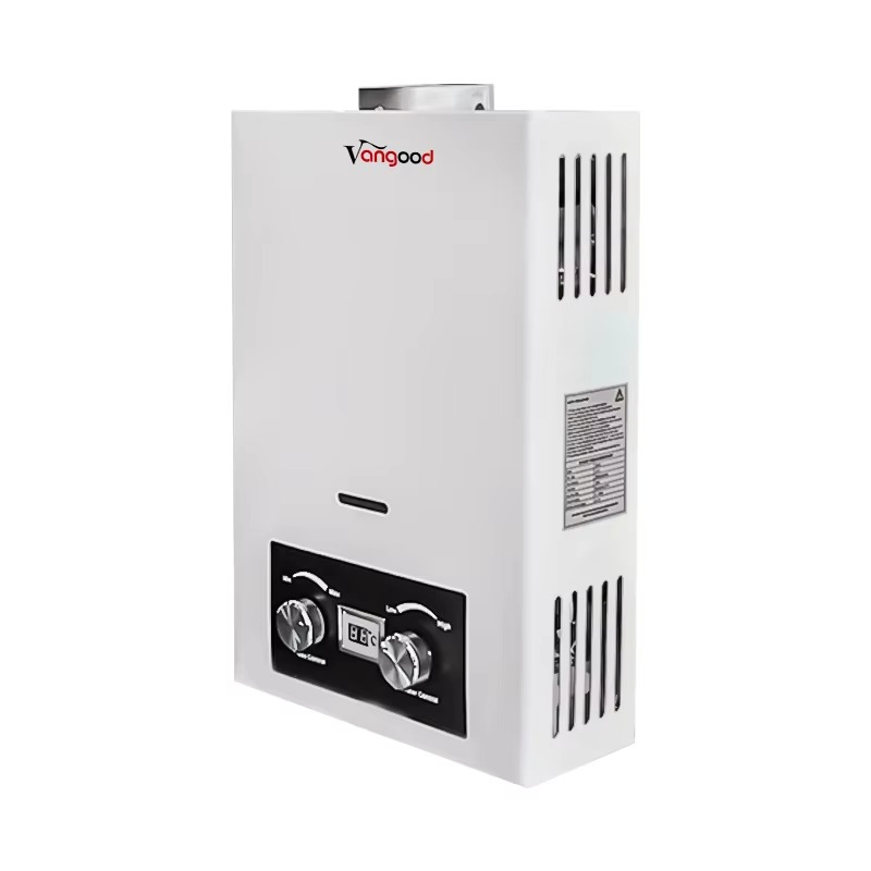 High Quality Custom Villa Natural Gas Geyser Wall Mounted Tankless Gas Water Heater 6L