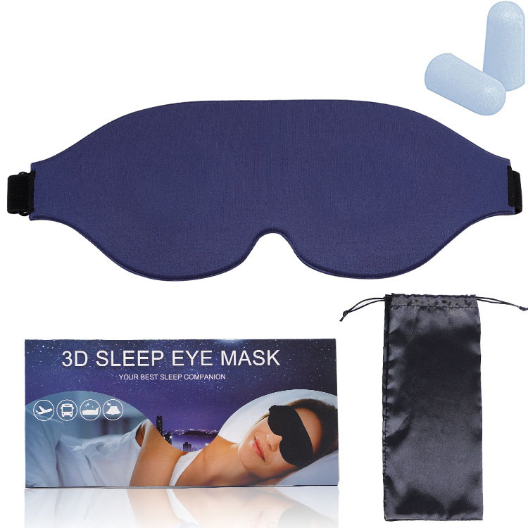 3D Stereoscopic Sleep Eye Mask Travel Memory Cotton Eye Mask Light Blocking Eye Mask
