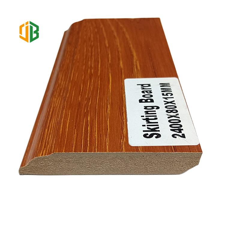 China Manufacturers Laminate Flooring Accessories Skirting Board Wood