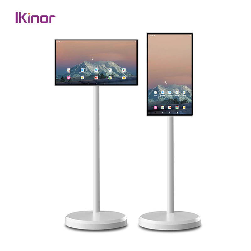 Portable 27-Inch IPS Touch Display TV with Smart Features