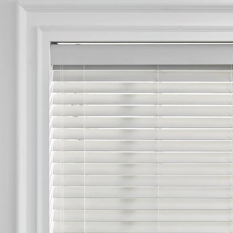 Wholesale China Fashionable Child safety Faux Wood Window Blinds