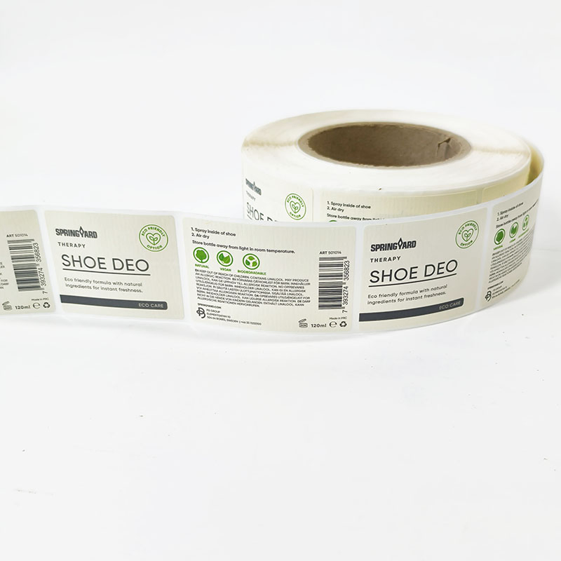 China Custom PVC Vinyl Paper Self Adhesive Laser Label Logo Sticker Printing