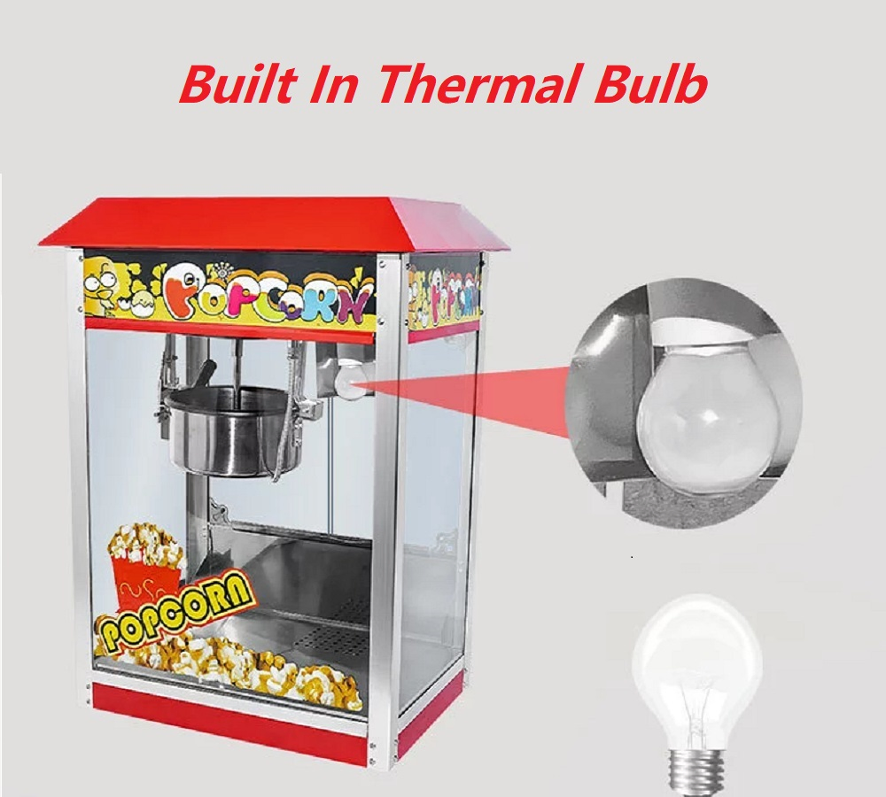 Commercial Popcorn Machine for Popular Mobile Food Cart