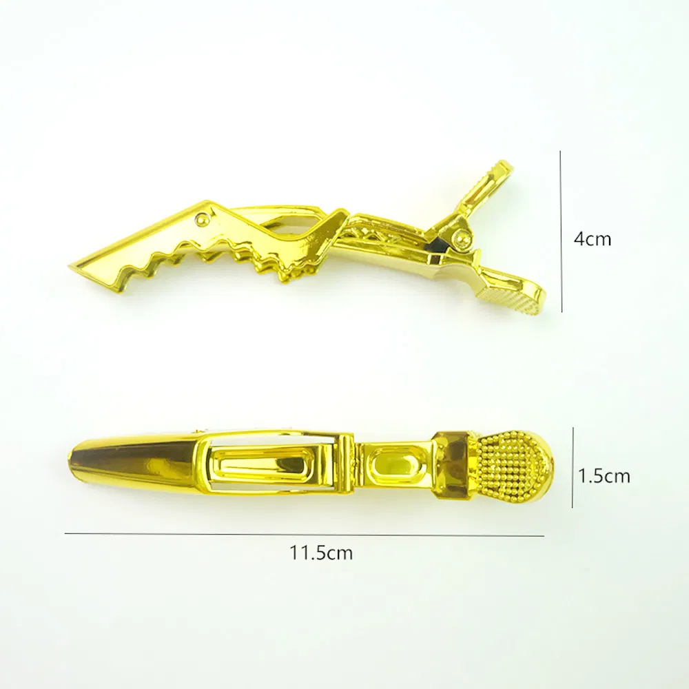 Plastic Hair Claw Clip for Styling Wholesale Sectioning Alligator Croc Hair Styling Clips Set