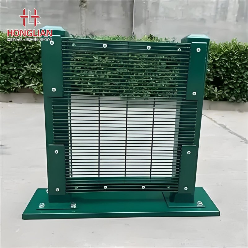 Low Maintenance Welded 358 Fencing Black PVC or Galvanized Finish