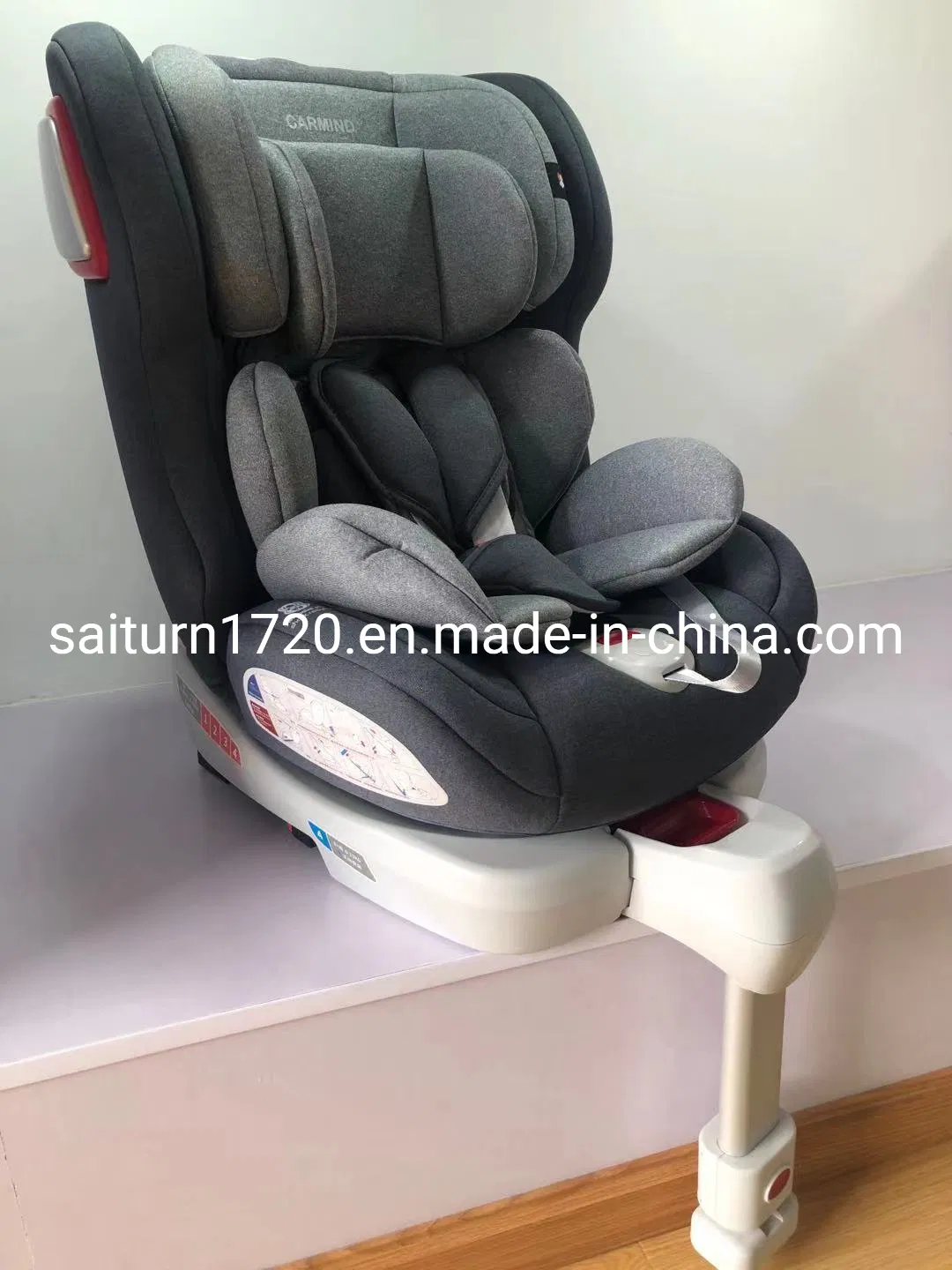 China High Quality 0-36kgs 360degree Rotated Baby Car Seat with Stand Leg Isofix