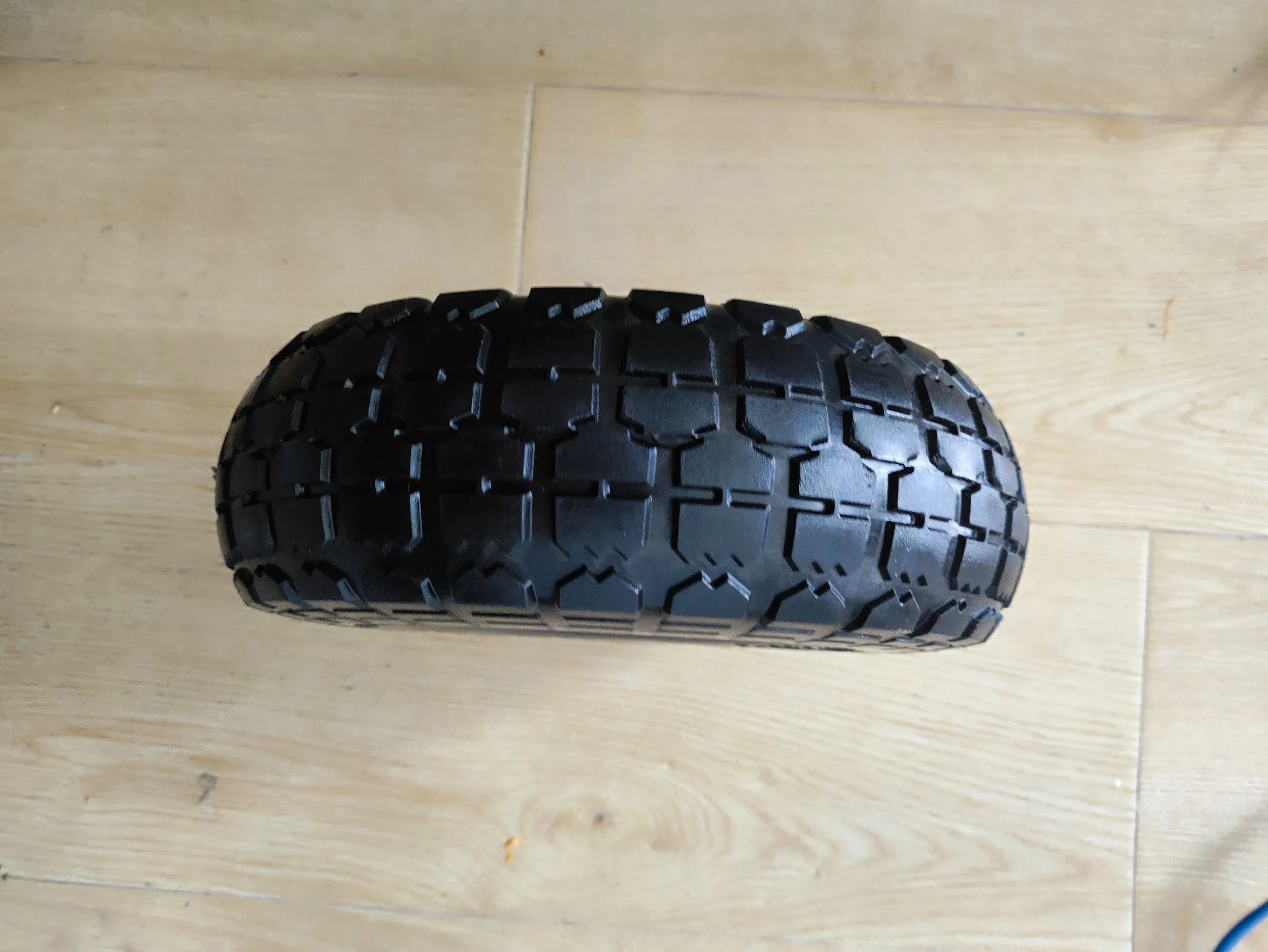 Popular Wholesale New 3.50-4 Wheelbarrow Puncture Resistant Rubber Wheel with PU Foam Tyre and Rubber for Garden Cart