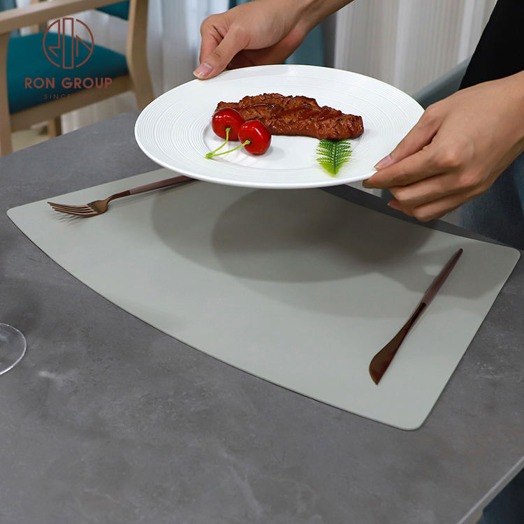 PU Leather Setting Luxury Waterproof Dining Table Mats