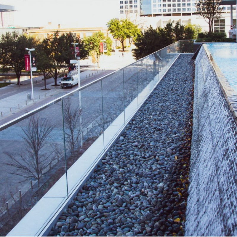 Residential Aluminum and Tempered Glass Railing Systems