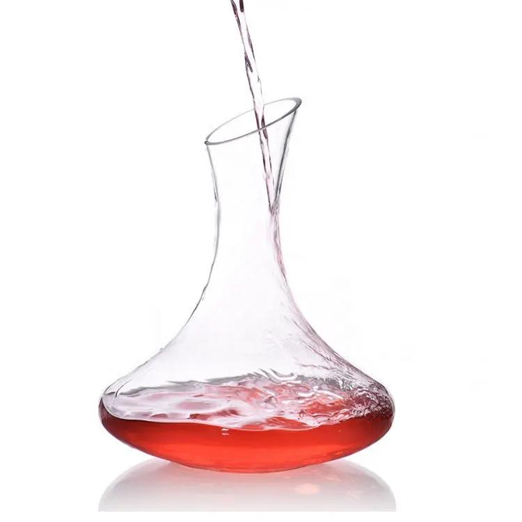 Wholesale Transparent Clear Dishwasher Safe Custom Logo Wine Glass Decanter