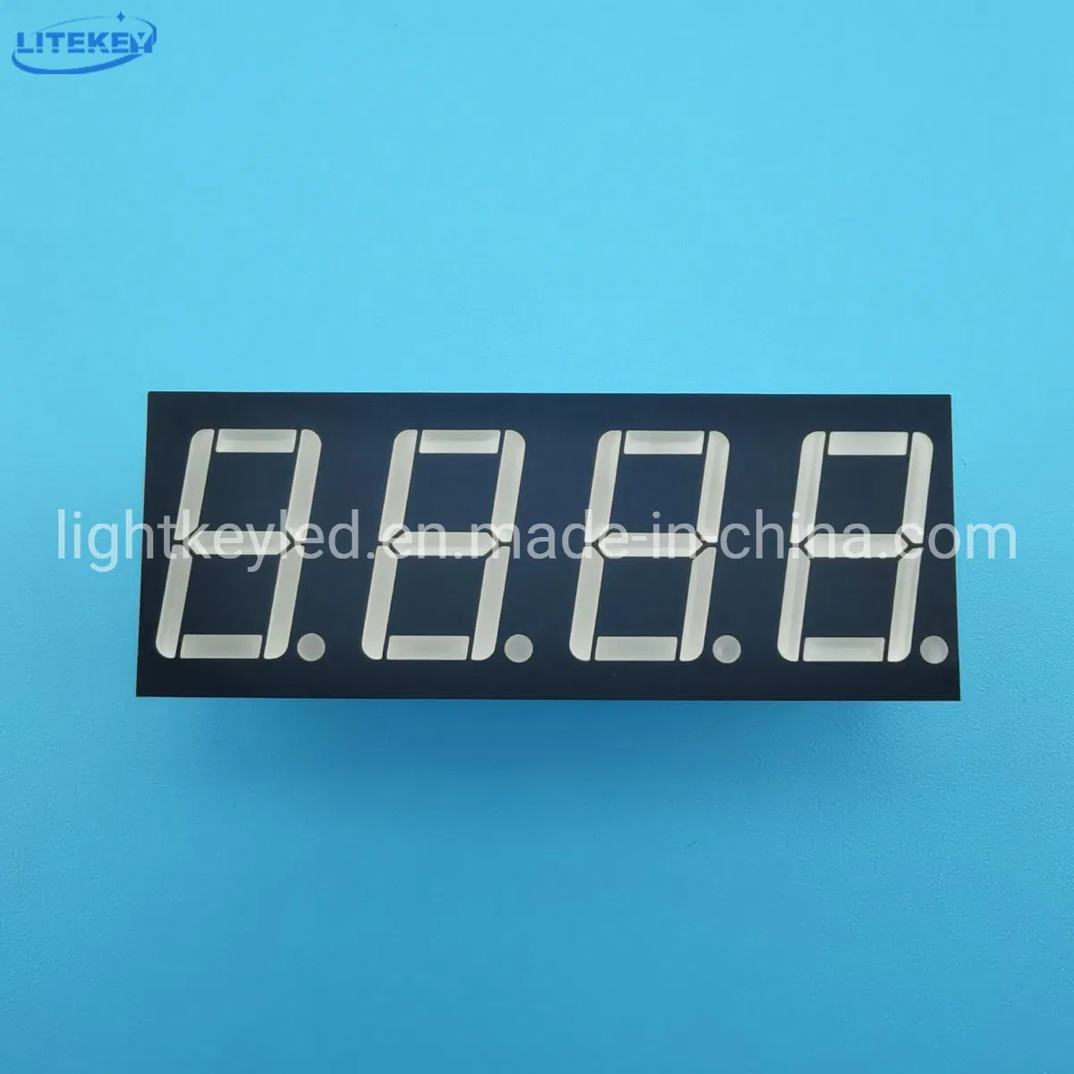 0.56 Inch 4 Digits 7 Segment LED Display with Common Font with RoHS From Expert Manufacturer