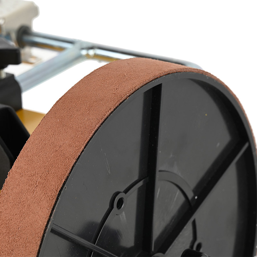 Easily Moving Water Cooling Fast Delivery 10" Reliable Frozen Meat Slicing Knife Sharpener Polishing Machine