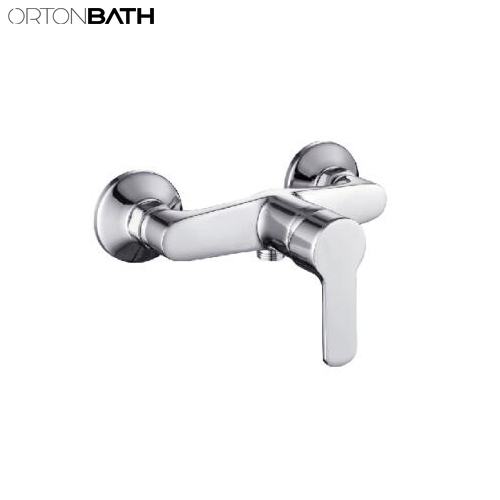 Ortonbath Cheap Price Wall Mount Single Lever Brass Bathroom Sink Bath Shower Bidet Bath Basin Kitchen Faucet Mixer Water Tap Shower Mixer with Tub Spout Tap