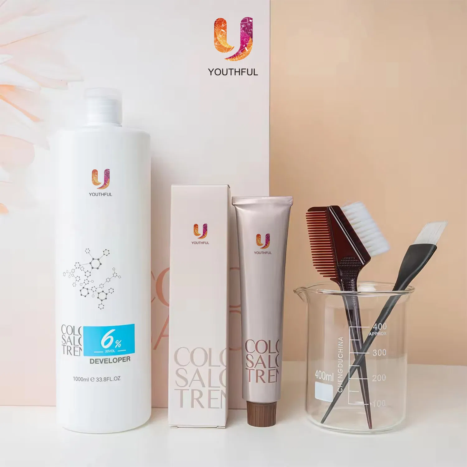 Manufacturer Best Cover White Gray Hair Ammonia Free Color Cream