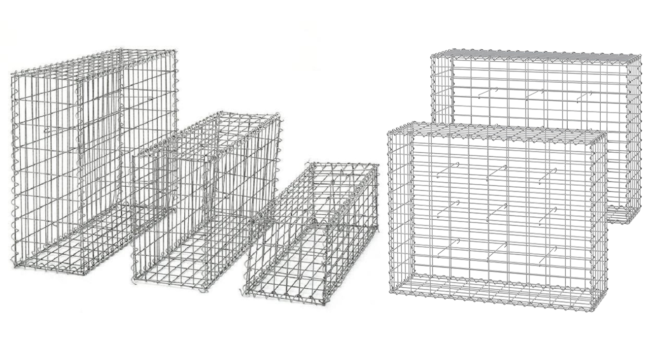 Heavy Gauge Galvanized Welded Gabion for Outdoor Landscape Lawn, Patio