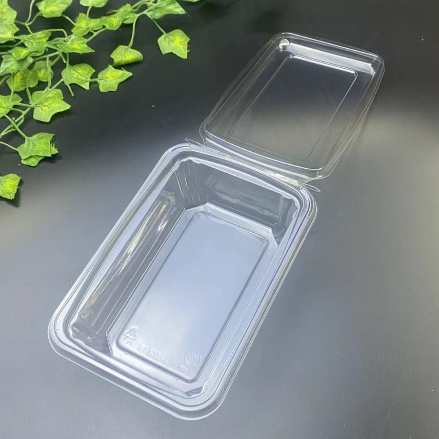 Food container seal packaging box for salad and foods
