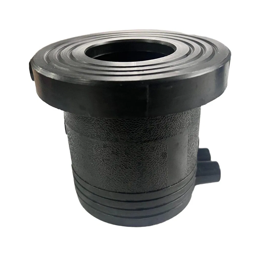 Stub End Electrofusion Flange Adapter Black 110mm Weld Pipe Fittings