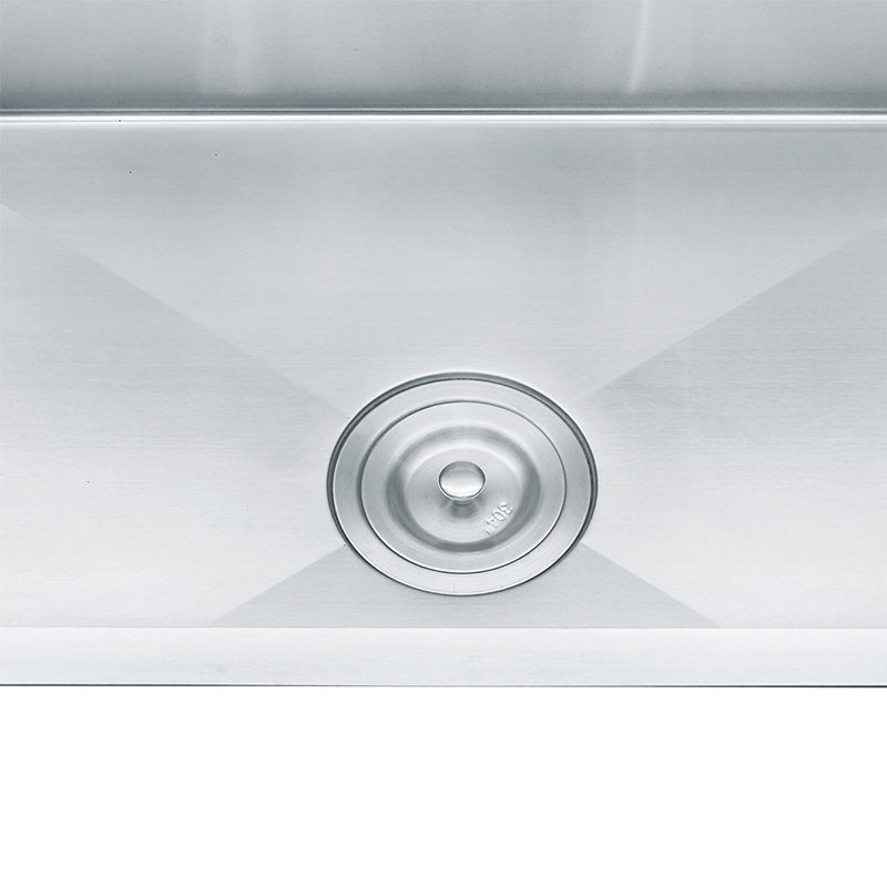 Modern Handmade Stainless Steel Single Bowl Bottom Installation Kitchen Sink Fregadero Cocina