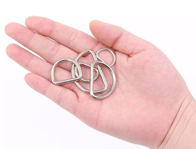 Futeng Stainless Steel D-Ring Buckle Metal D Ring for Bag Hardware Accessories