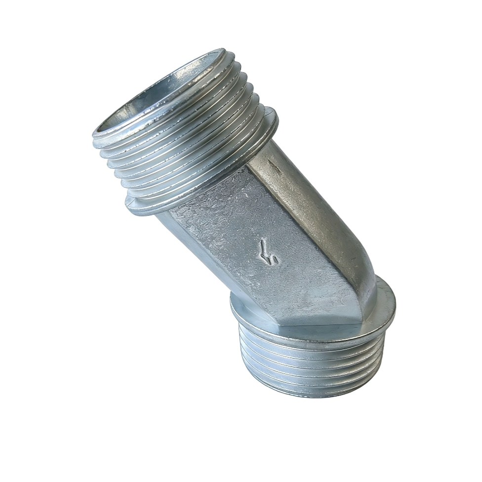 Zinc Die Cast Box to Box Electrical Offset Nipple