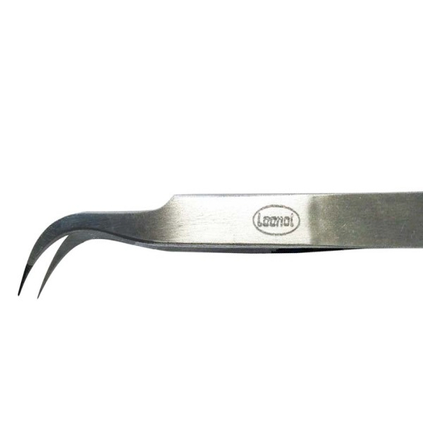 Leenol-St-15 ESD Stainless Tweezers with Leenol Logo