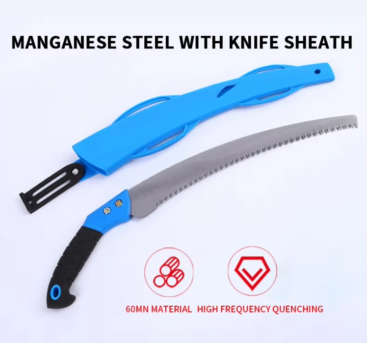 Профессиональная ручная пила по дереву с чехлом