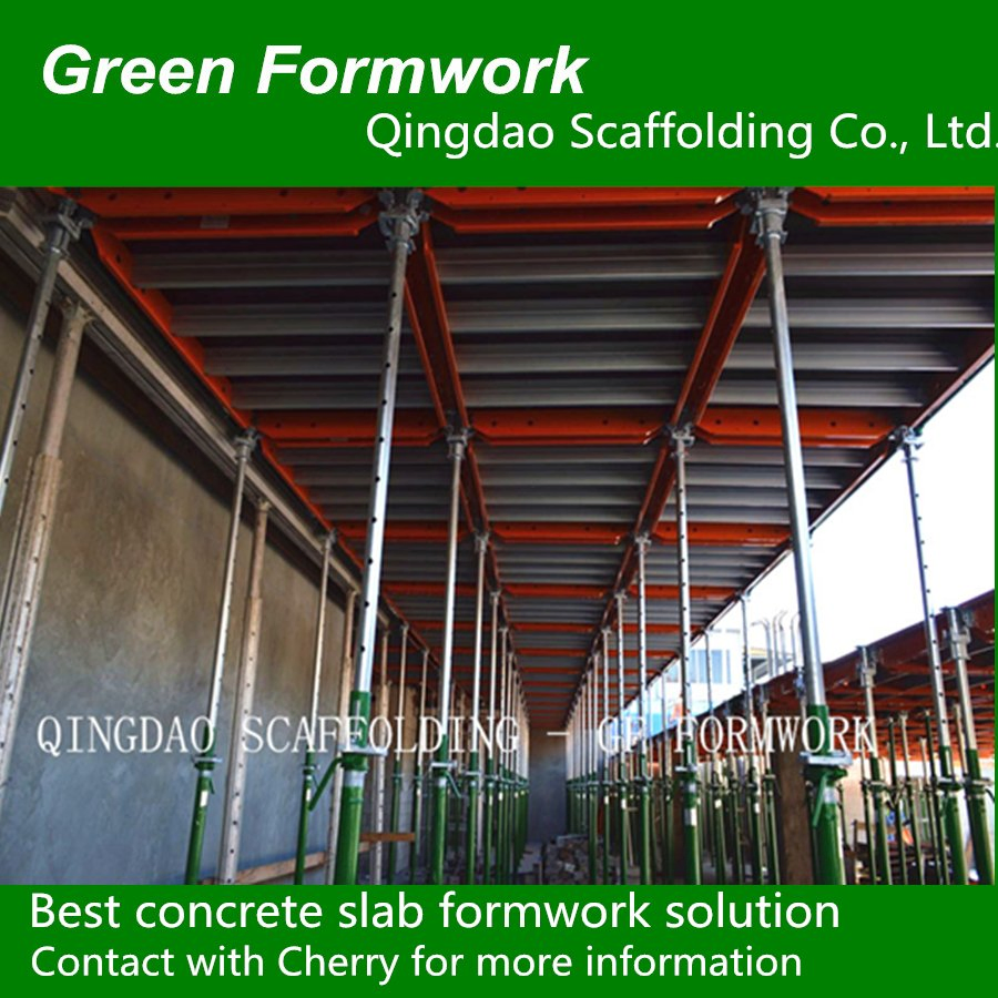 Green Formwork Concrete Floor Slab Formwork with Early Stripping Head