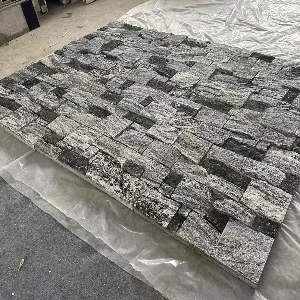 Exterior Wall Veneer Granite Stone Panels Natural Stone Tiles Wall Cladding Culture Stone for Fireplace
