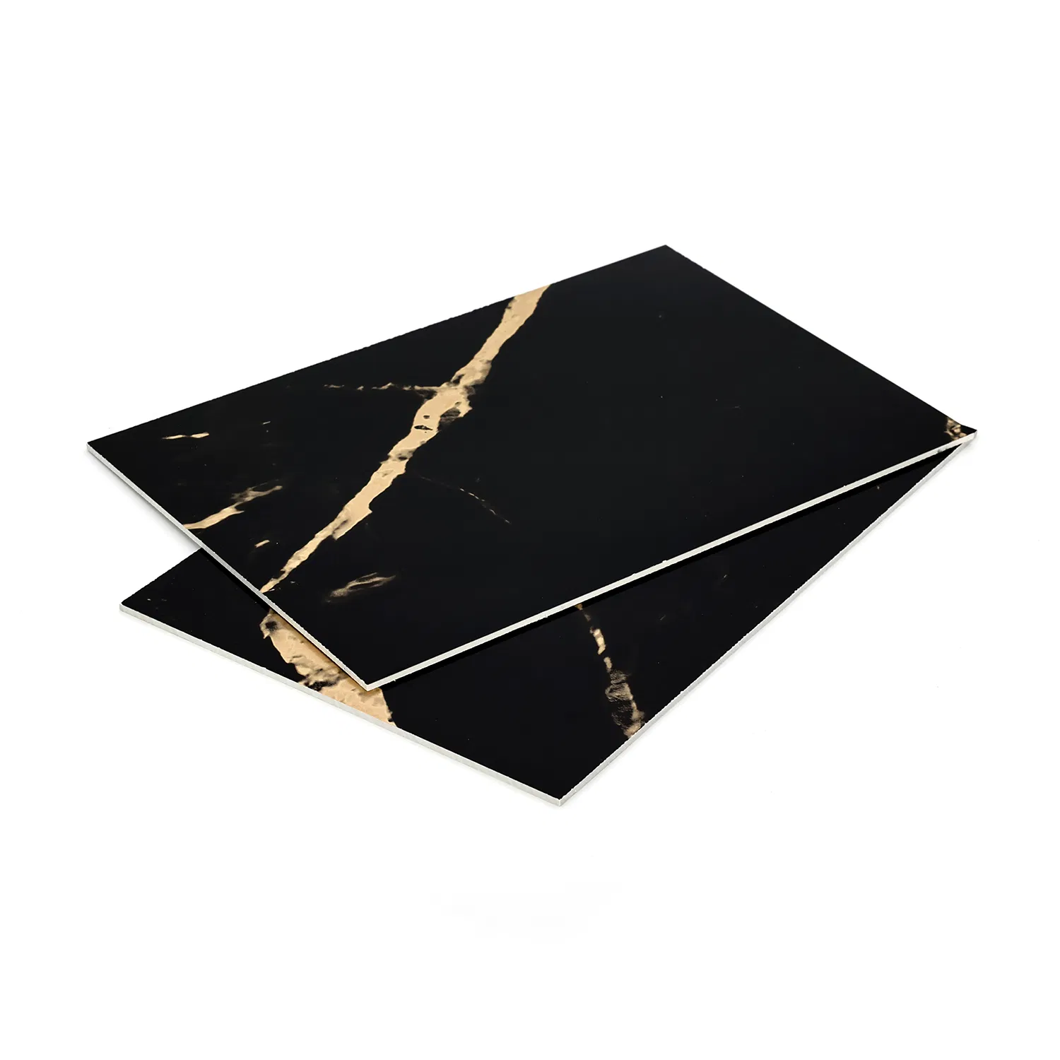 1220 *2440 PVC Marble Sheet Lvt Flooring for Home Decoration