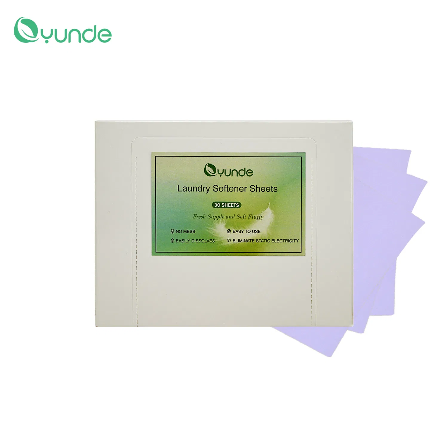 Fabric Softener Cleaner New Type Private Label Laundry Dryer Detergent Sheets