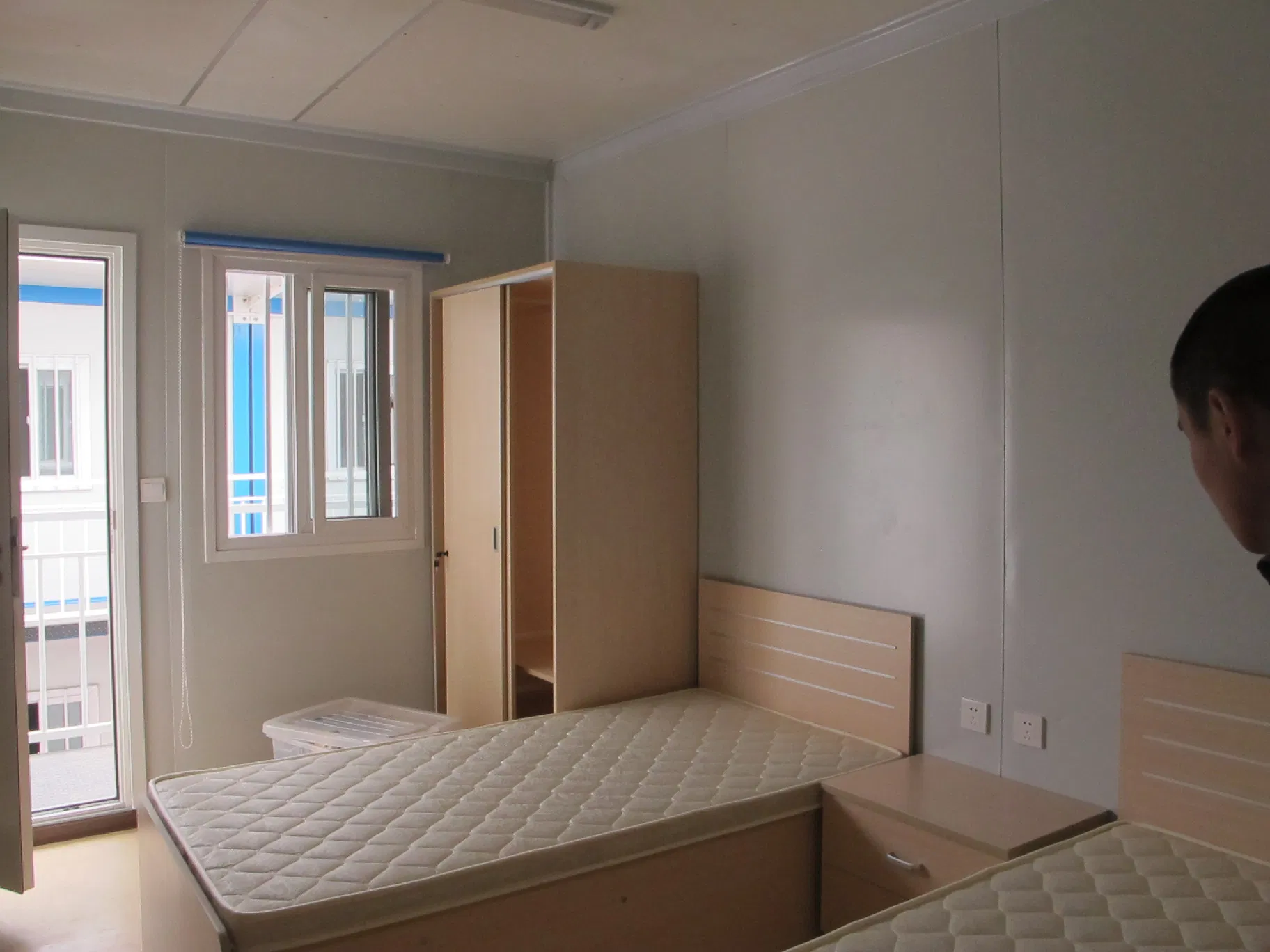 Prefab Plat Pack Container House for Labor Camp