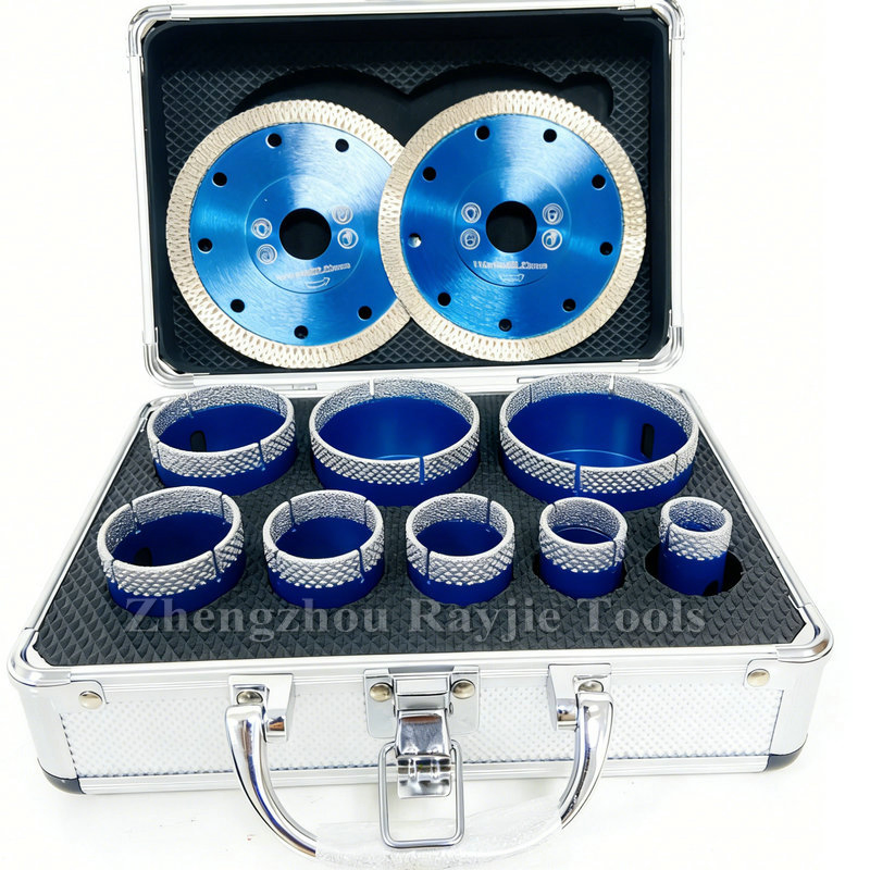 Vacuum Brazed 35mm M14 Diamond Core Drill Bits Hole Saw for Drilling Porcelain Tile, Ceramic, Marble