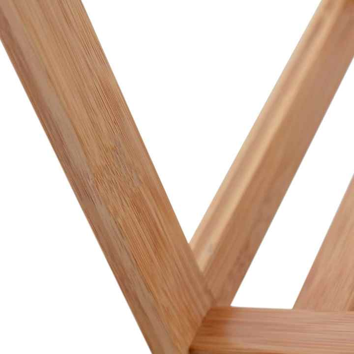 Bamboo Household Living Room Entrance Door, 4th Floor Shoe Rack