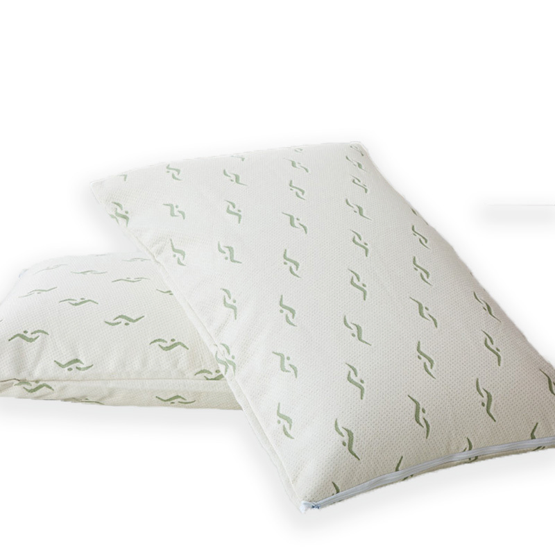 Air-Permeable Jacquard Viscose Air Layer Waterproof bedding Pillow Cover with Zipper