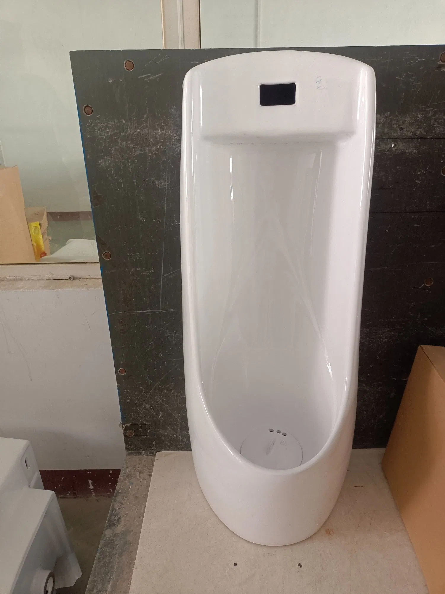 Lofor Top Grade Ceramic Floor Mounted Urinal Bathroom Men's Urinal
