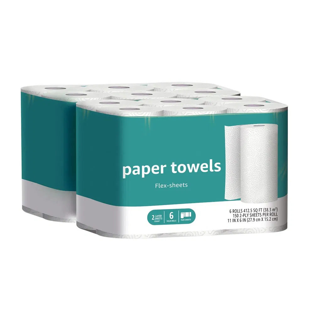 Ast Delivery Cheap Price Embossed Individually Wrapped Absorption 2ply Kitchen Towel Tissue Kitchen Paper