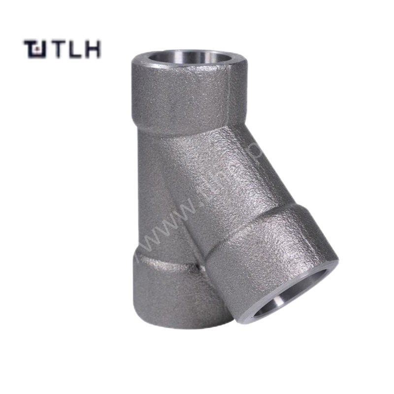 High Pressure Forged Y Tee in Stainless Steel for ANSI B16.11