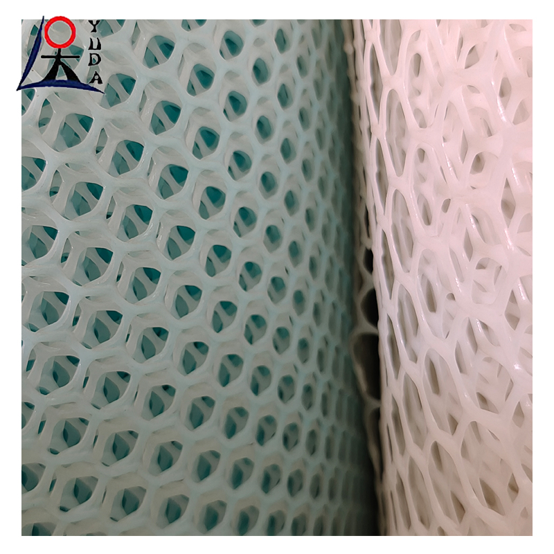 HDPE Breeding Plastic Extruded Flat Wire Mesh Plain Netting