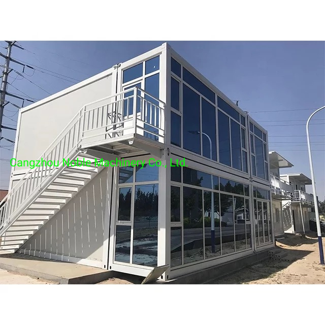 2X 40FT Hq Modular Prefab /Prefabricated Shipping Container House for Holiday Apartment.