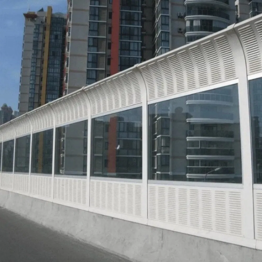 Aluminum Panel Glass Highway Soundproof Sound Barrier