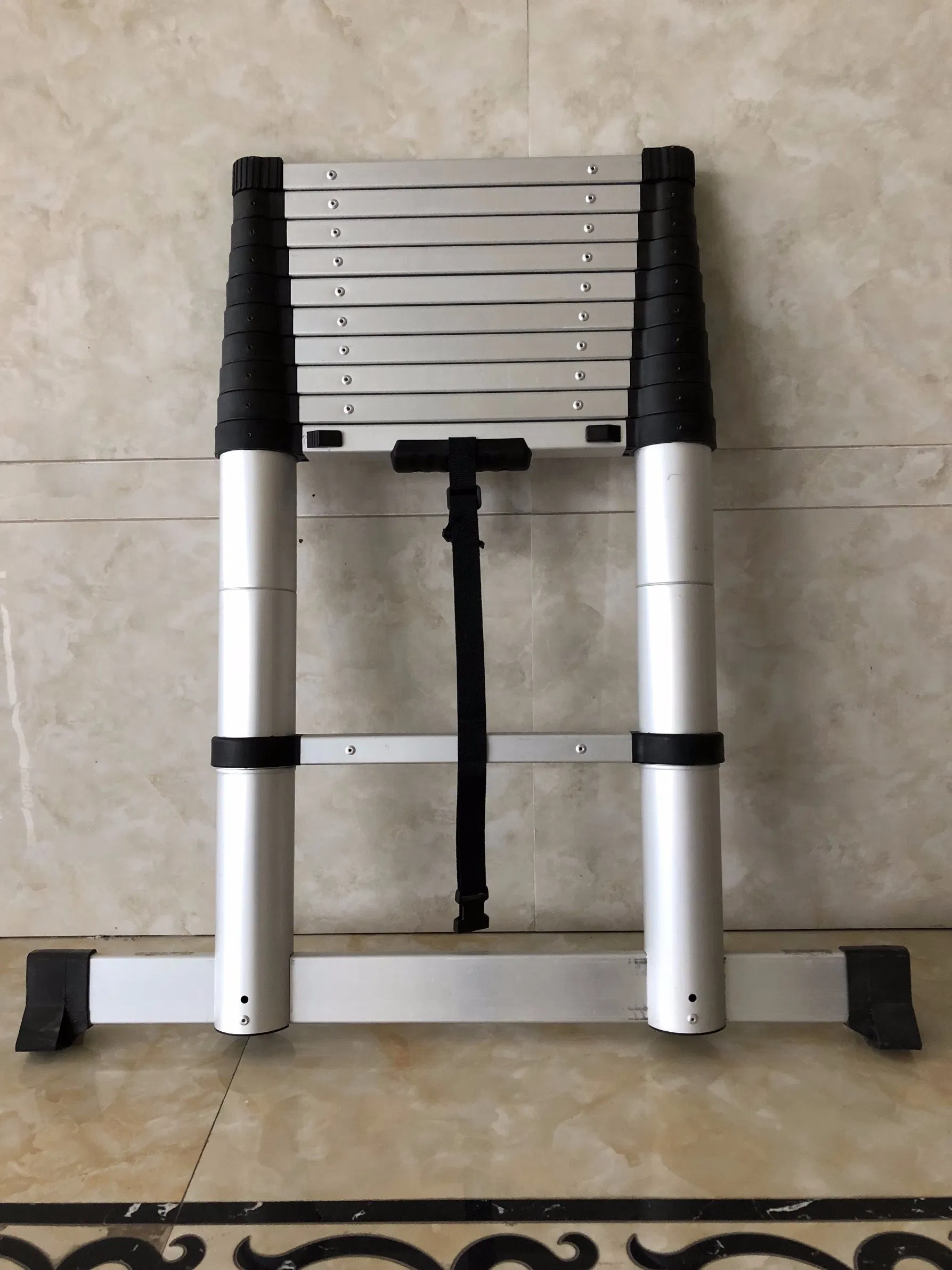 En131 Approved New Aluminium Extension Telescopic Ladder