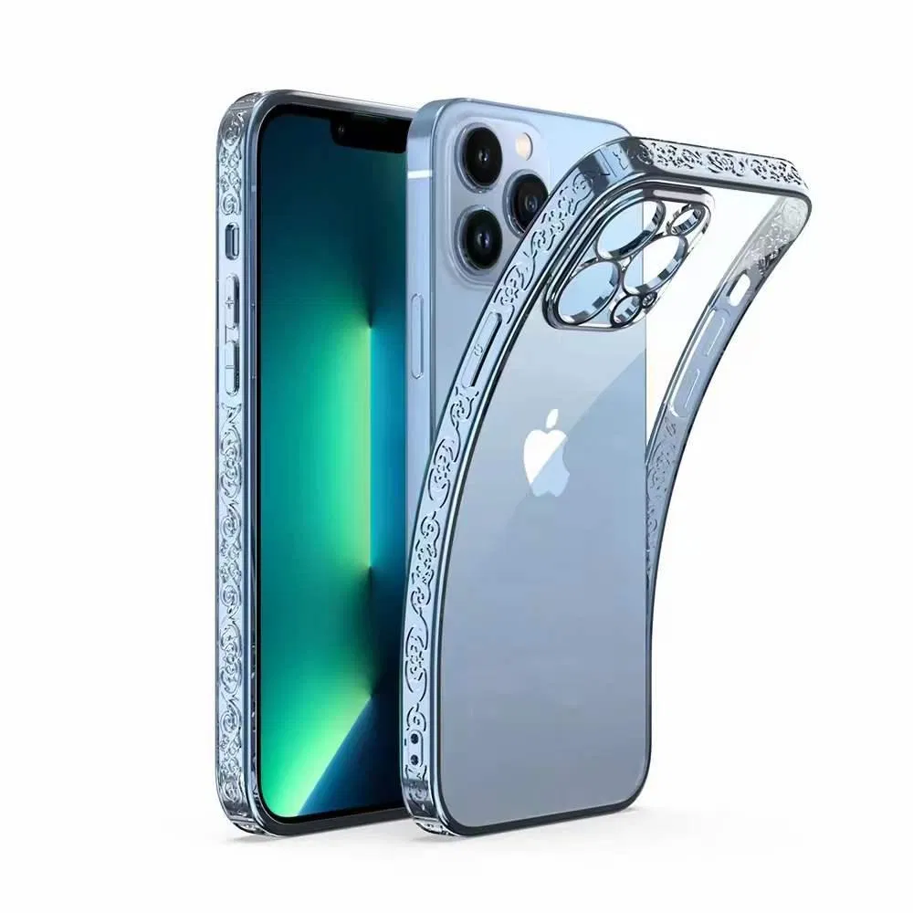 Чехол для телефона Luxury Embossed TPU с защитой камеры