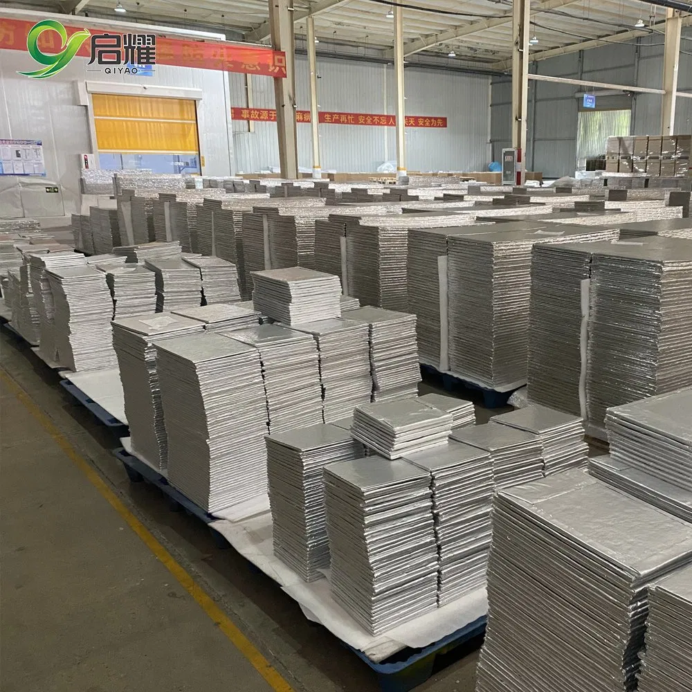 High R Value Fireproof Fiberglass Aluminum Foil Thermal Insulation Material Vacuum Insulation Panels