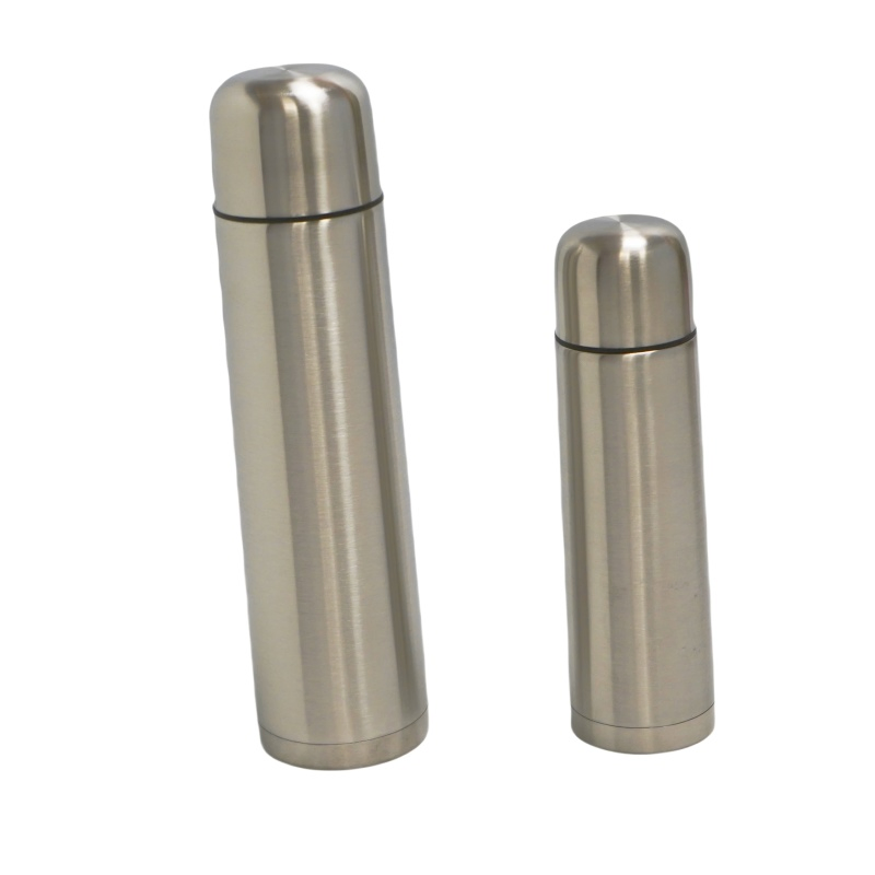 Custom Logo 500ml 1000ml Double Wall Vacuum Bottles Stainless Steel Water Bottle